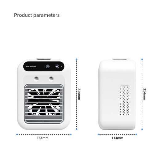 Air Conditioner Air Cooler Fan Water Cooling Fan Air Conditioning For Room Office Portable Air Conditioner Cars - Dessroza